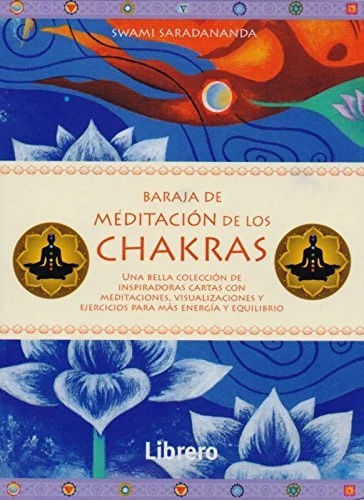 Baraja meditación de los chakras oráculo con cartas de energía espiritual