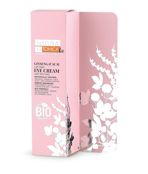 Crema contorno de ojos - Ginseng & Acai eye cream, 20ml