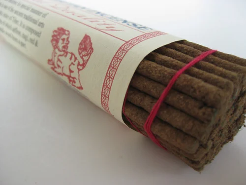Varillas de incienso tibetano león de nieve orgánico premium
