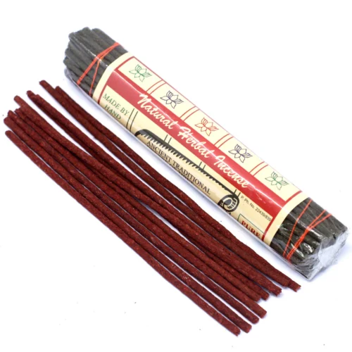 Varillas de incienso tibetano especial con hierbas naturales aromáticas