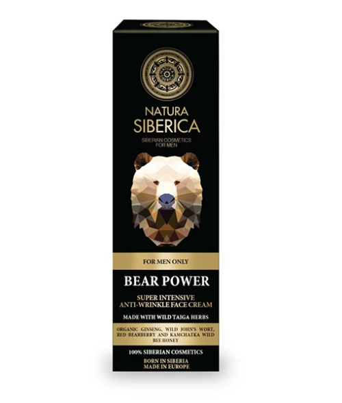 El Poder Del Oso - Crema Facial Antiarrugas Súper Intensiva - 50 Ml.