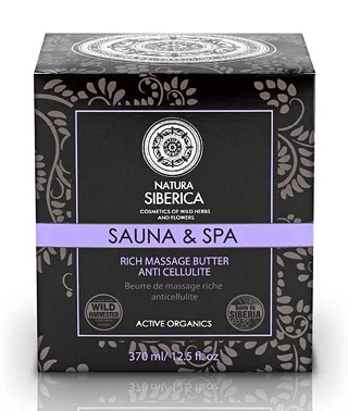 Sauna& Spa Anticelulitica Manteca Espesa De Masaje - 370 Ml.