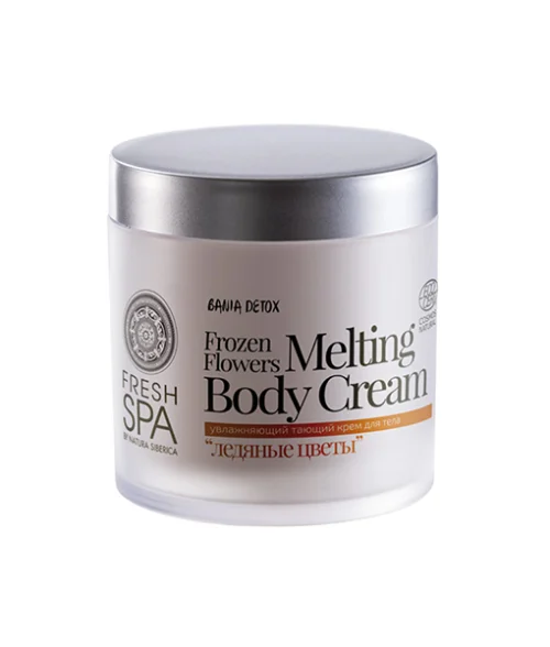 Crema Corporal Fundente Flores Del Hielo, Hidratante - 400 Ml.