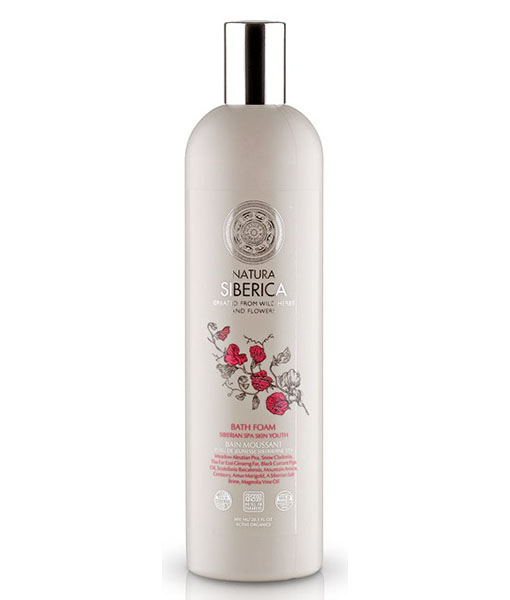 Espuma De Baño Spa Siberiano Juventud De La Piel - 600 Ml.