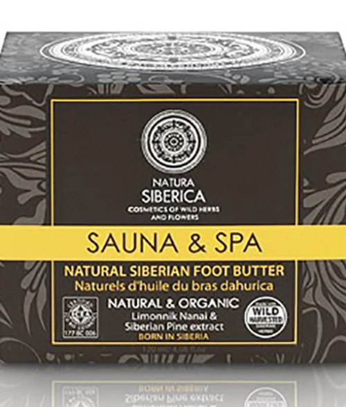Sauna&Amp;Spa Manteca Natural Siberiana Para Pies - 120 Ml.