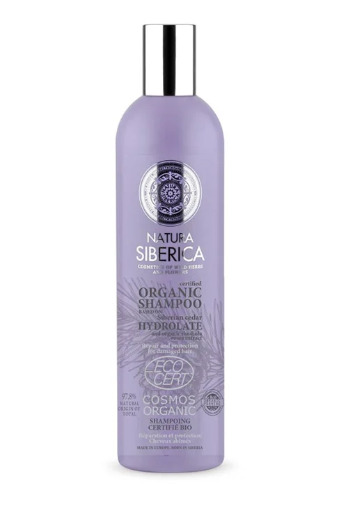 Champu Organico Certificado. Proteccion Y Reparacion, Para Cabello Dañado