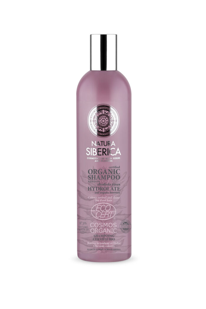 CHAMPU ORGANICO PARA CABELLO TEÑIDO REVITALIZACION DEL COLOR Y BRILLO