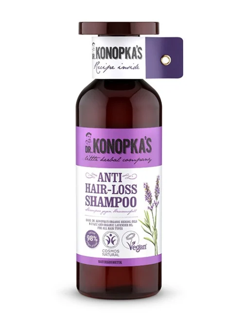 Champú anti caída natural 500ml - Fortalece y protege el cabello desde la raíz