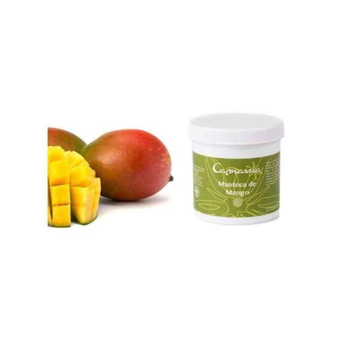 Manteca de mango pura 100gr en tarro, cosmética natural hidratante