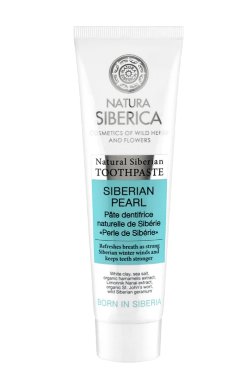 Pasta De Dientes Natural Siberiana, Perla Siberiana, 100 Gr