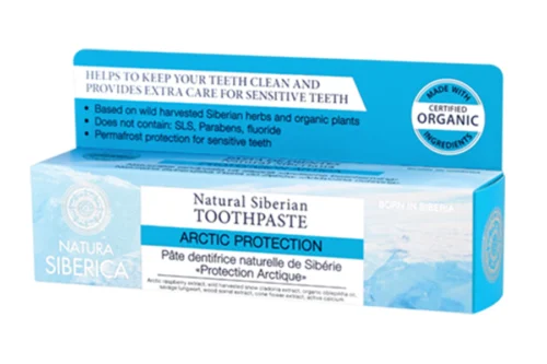 Pasta De Dientes Natural Siberiana, Protección Ártica, 100 Gr