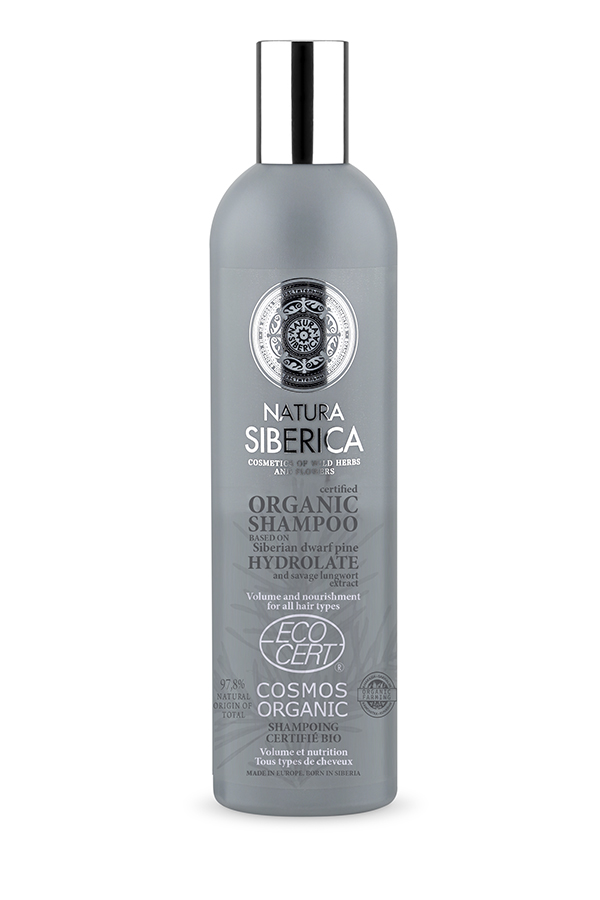 Champu Organico Certificado. Volumen Y Nutricion, Para Todo Tipo De Cabello