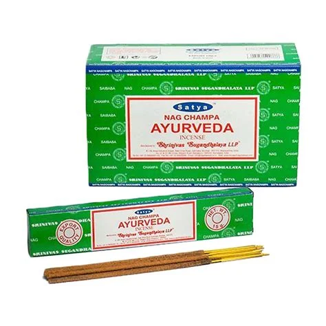 Varillas de Incienso Satya Ayurveda orgánico natural aromático