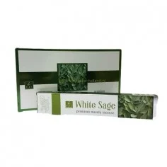 Varillas de incienso Balaji White sage orgánico aromático blanco