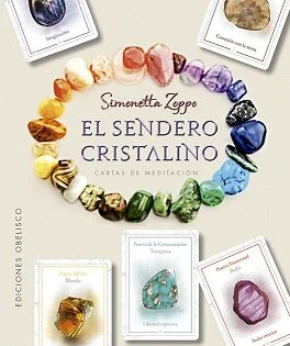 Portada del libro El Sendero Cristalino de cosmética orgánica con diseño natural