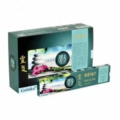 Varillas de incienso Goloka Reiki Cho Ku Rei 15g orgánico natural