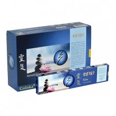 Varillas de incienso Goloka Reiki Raku orgánico de alta calidad para aromaterapia y meditación