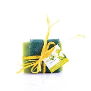 HIERROALOE - Jabon artesanal de Spirulina y romero 90gr