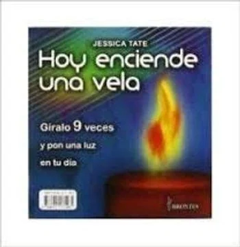 Vela aromática orgánica Hoy Enciende una Vela oráculo decorativa