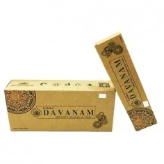 Varillas de incienso Goloka Organic Davanam premium naturales aromáticas