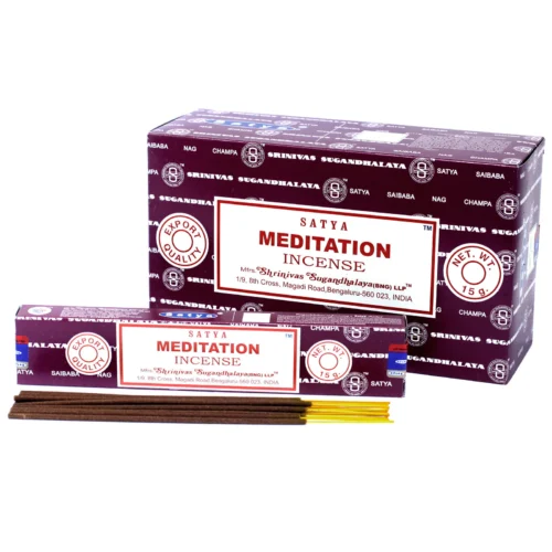 Varillas de incienso Satya meditación aromáticas orgánicas naturales
