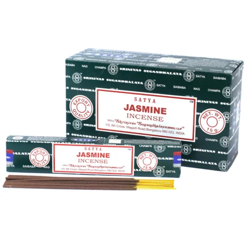 Varillas de Incienso Satya Jazmín orgánico natural aromático