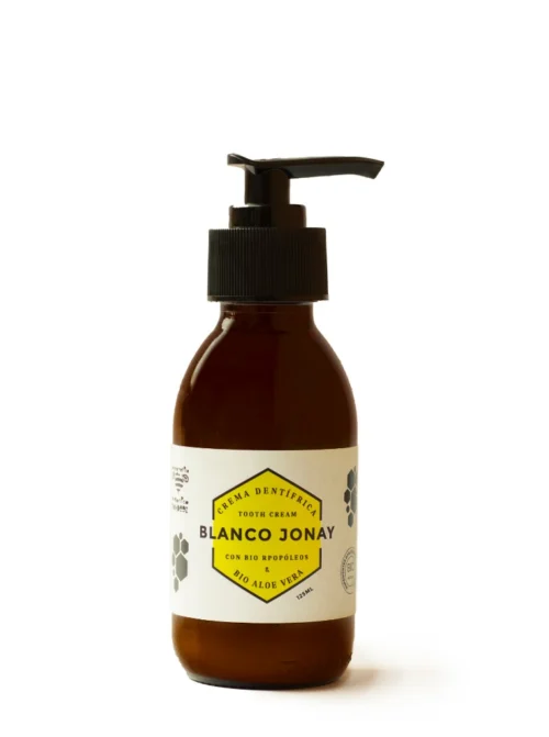 Pasta de dientes natural blanca Jonay 125ml para higiene bucal completa y natural