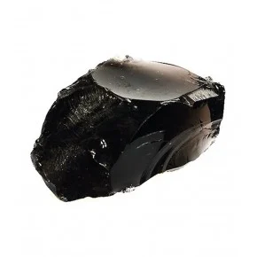 obsidiana negra en bruto 9 cm