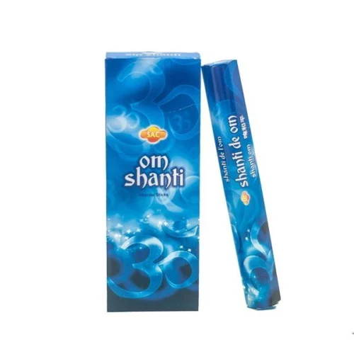 Varillas de incienso Sac Om Shanti orgánico aromático natural