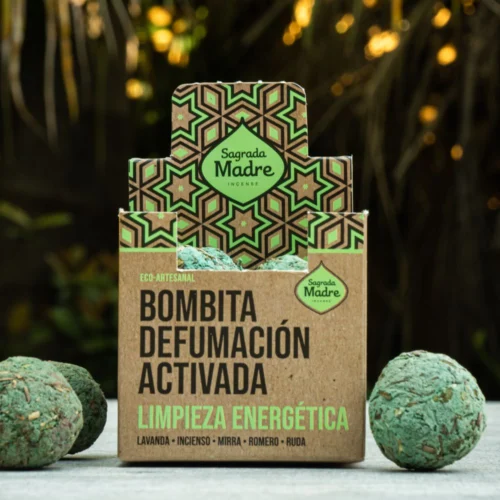 Bombitas de Incienso Sagrada Madre resina natural limpieza energética orgánica