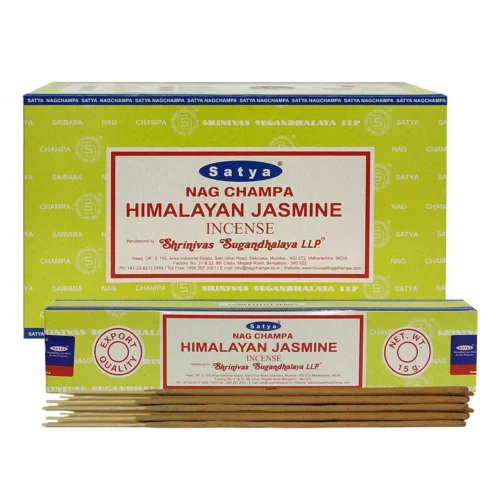 Varillas de incienso Satya Himalayan Jasmine aroma jazmín natural orgánico