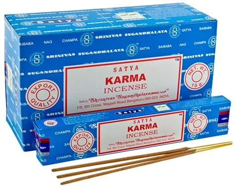 Varillas de Incienso Satya Karma orgánico aromático natural