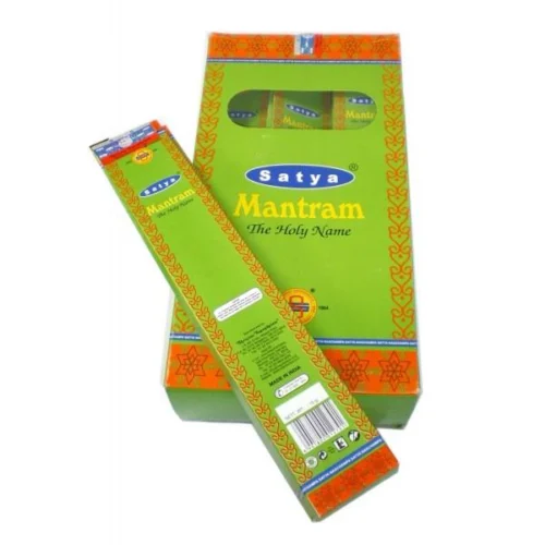 Varillas de Incienso Satya Mantram orgánico natural aromático