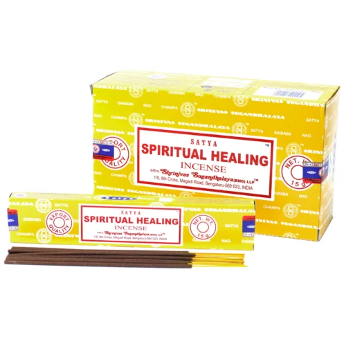 Varillas de Incienso Satya Sanación Espiritual aromáticas naturales