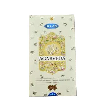 Varillas de Incienso Ullas Agarveda orgánico natural aromático