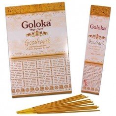 GOLOKA Nature Series Collection - Varillas de incienso de gama alta - 6  cajas de 15 GMS (total de 90 GMS) (Paríjata natural)
