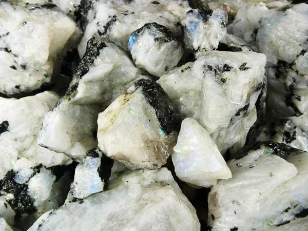 piedra luna bruto