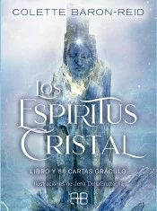 Libro y cartas del oráculo Los Espíritus Cristal set completo esotérico
