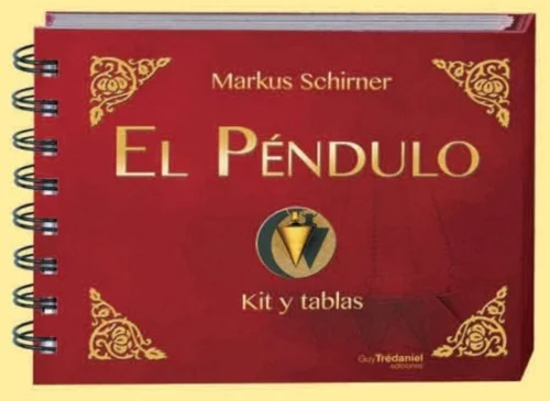 Péndulo kit y tablas de adivinación para intuición y rituales espirituales