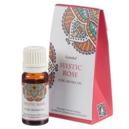 Esencia Mystic Rose de rosas orgánicas en botella de vidrio premium