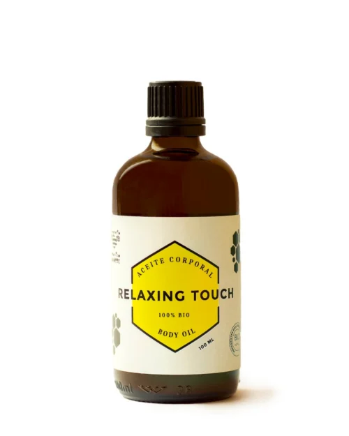 Aceite corporal Maybeez Relaxing Touch orgánico para masaje relajante