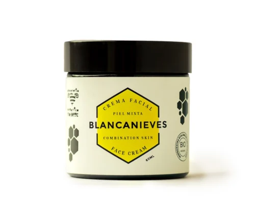Crema facial piel mixta natural Maybeez en envase premium