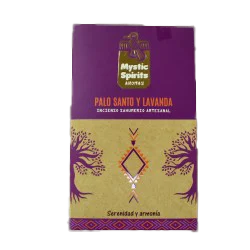 Varillas de incienso Palo Santo Lavanda Mystic Spirits orgánicas naturales