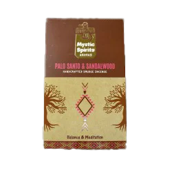 Varillas de incienso Palo Santo Sándalo Mystic Spirits aroma orgánico natural