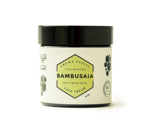 Crema facial bambú natural Maybeez 60ml, tratamiento hidratante y regenerador para todo tipo de pieles