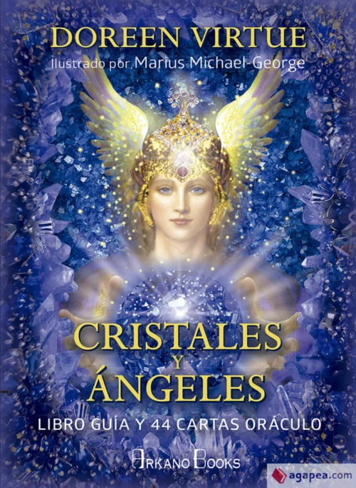 Oráculo Mensajes de los Cristales y Ángeles cartas con cristales