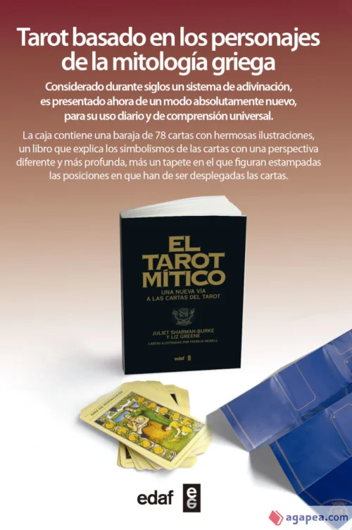 Tarot Mítico baraja completa de cartas para adivinación y autoconocimiento espiritual