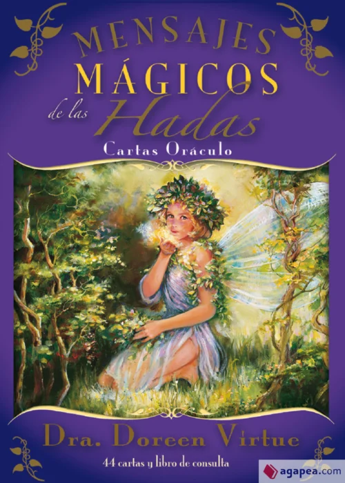 Cartas oráculo Mensajes Mágicos de las Hadas con ilustraciones fantásticas de hadas