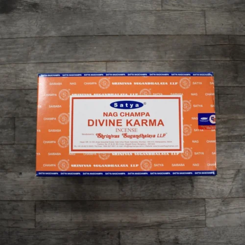 Varillas de incienso Satya Divine Karma orgánico aromático natural