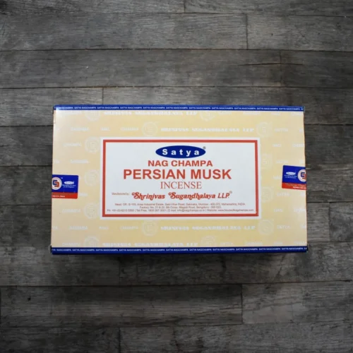 Varillas de incienso Satya Persian Musk aroma orgánico natural